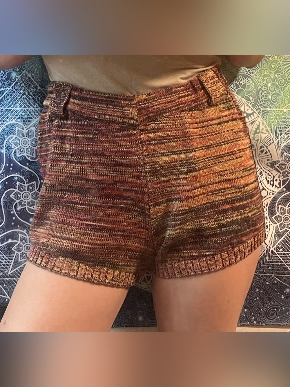 Striped vintage shorts